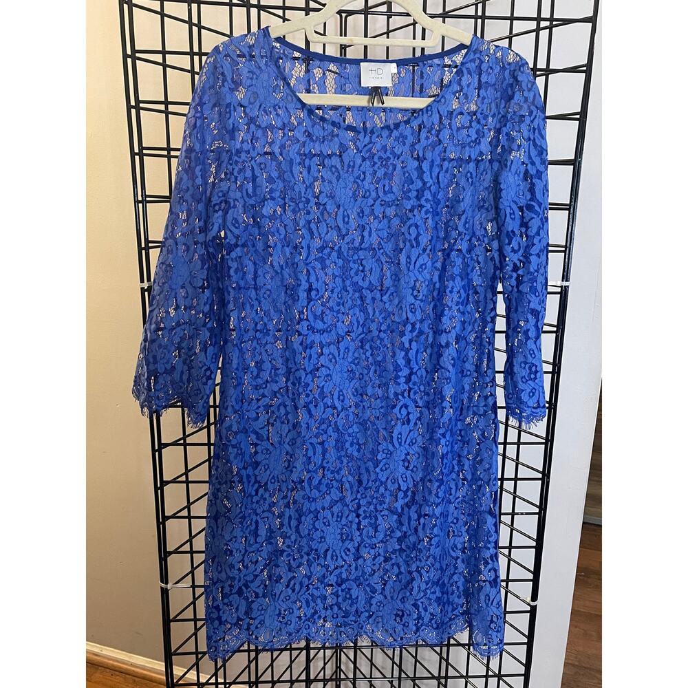 Anthropologie HD Design in Paris Lace Dress ONLY Sz M